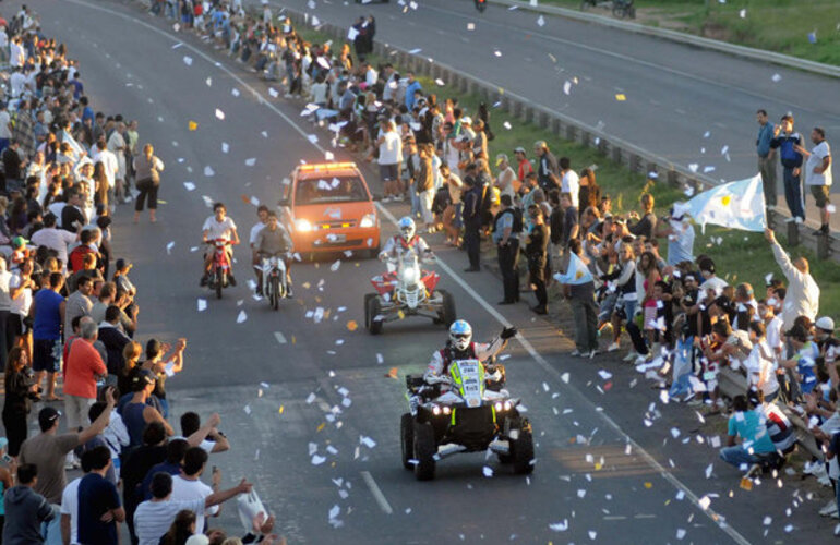 Imagen de Rosario se prepara para la largada del Dakar 2014