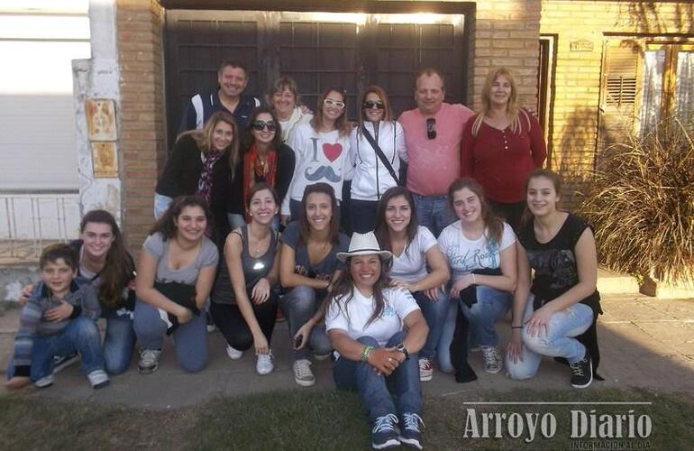 La deportista Mar&iacute;a Lucila Fagnani regres&oacute; de Hungr&iacute;a