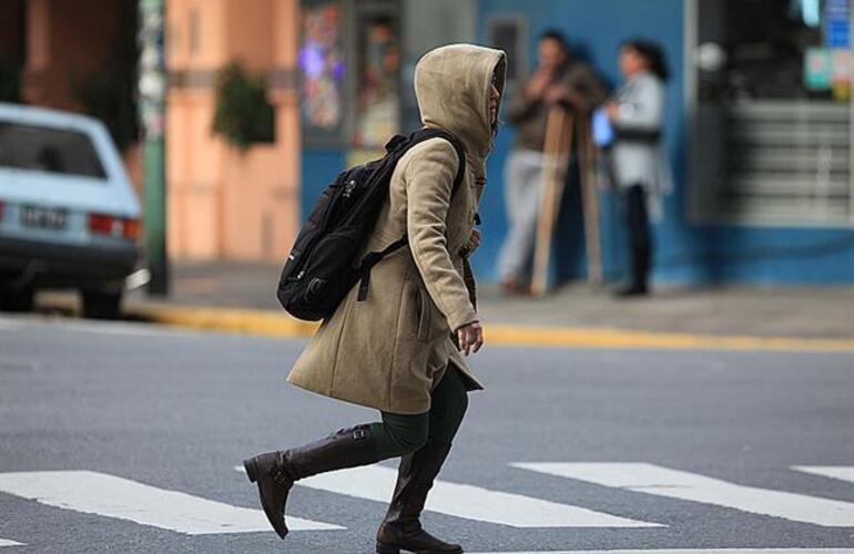 Imagen de Es el día más frío en lo que va del año