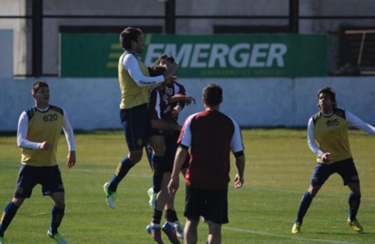 El equipo canalla busca su puesta a punto a la espera de que se sumen los refuerzos. (Foto: N. Juncos).