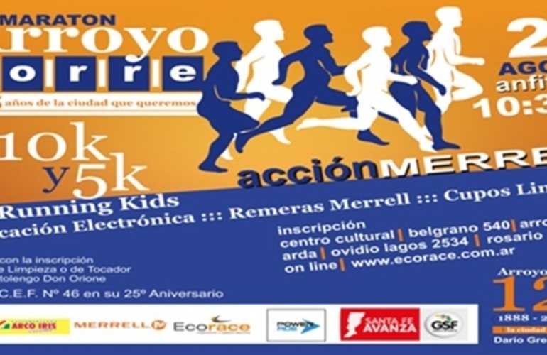 Imagen de 4ta Marat&oacute;n Arroyo Corre Acci&oacute;n Merrel
