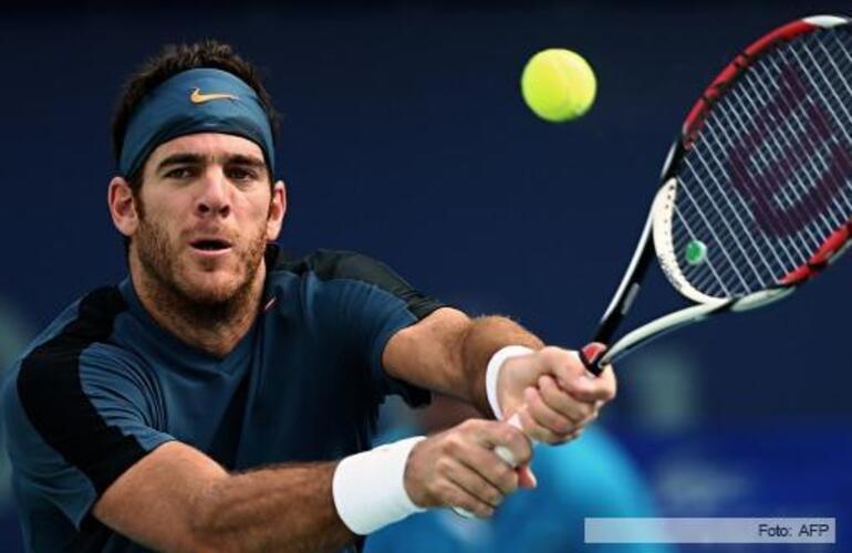 Imagen de Tenis: Del Potro va por la final del ATP de Washington ante el alemán Haas