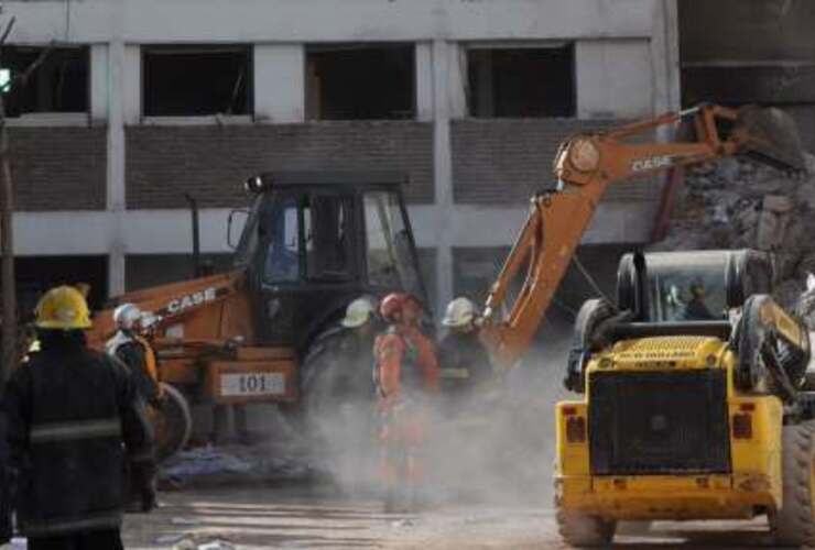 La cuadra de Salta al 2100 fue declarada "zona de emergencia". Foto: Sabrina Lis