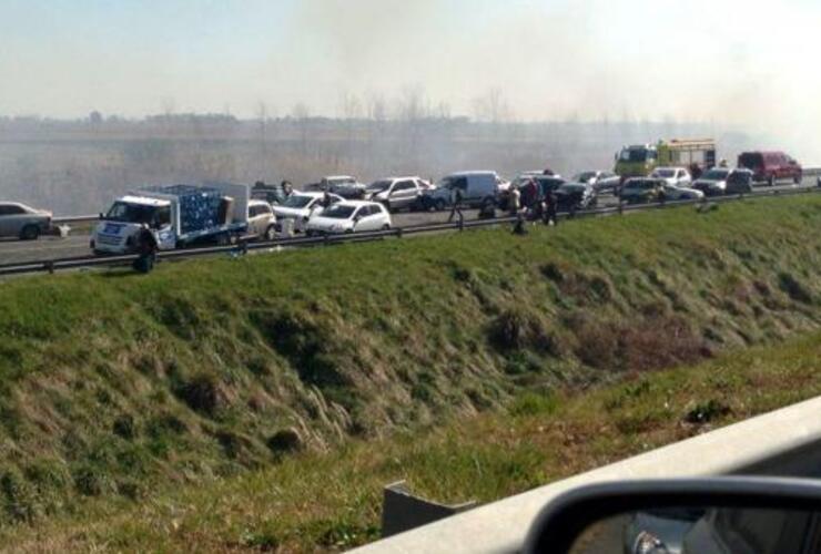 Imagen de Choque en cadena dejó un muerto y varios heridos