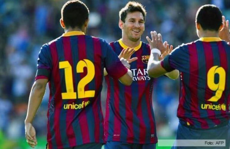 Imagen de El Barcelona de Martino "aplast&oacute;" al Levante