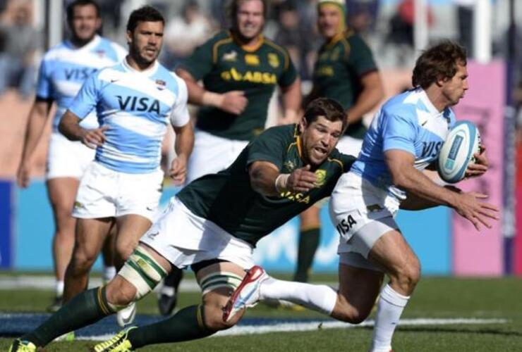 Imagen de Los Pumas cayeron ajustadamente ante Sudáfrica