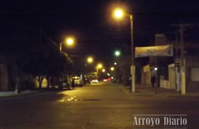 El hecho sucedió anoche en la zona de Sarmiento y Belgrano