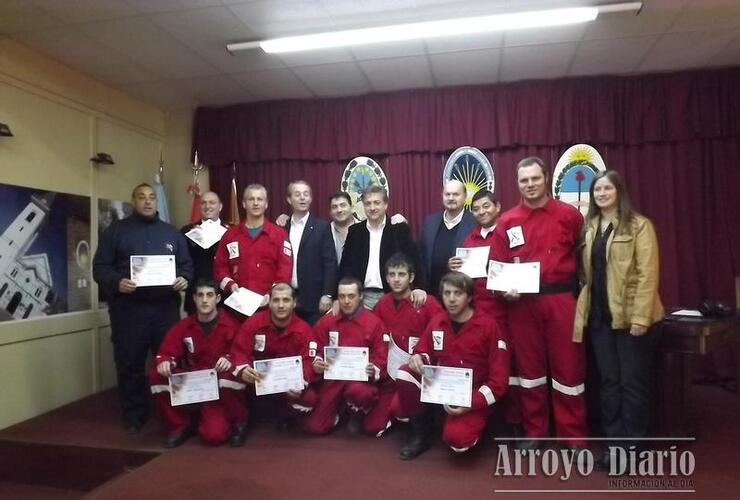 Reconocimiento a los Bomberos de Arroyo Seco