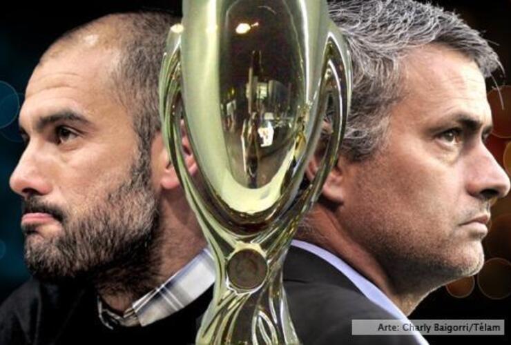 Imagen de Guardiola y Mourinho, cara a cara en la Supercopa de Europa
