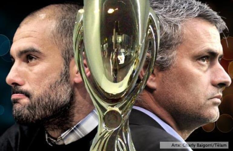 Imagen de Guardiola y Mourinho, cara a cara en la Supercopa de Europa