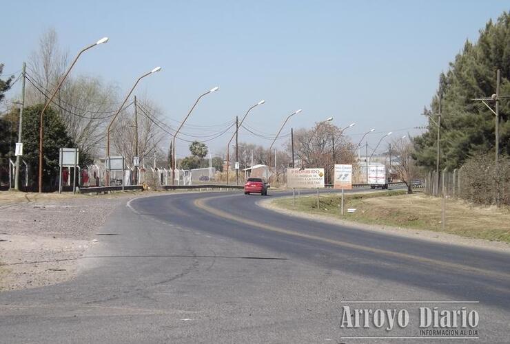 El hecho se registró sobre ruta 21 a la altura del "Gauchito Gil"