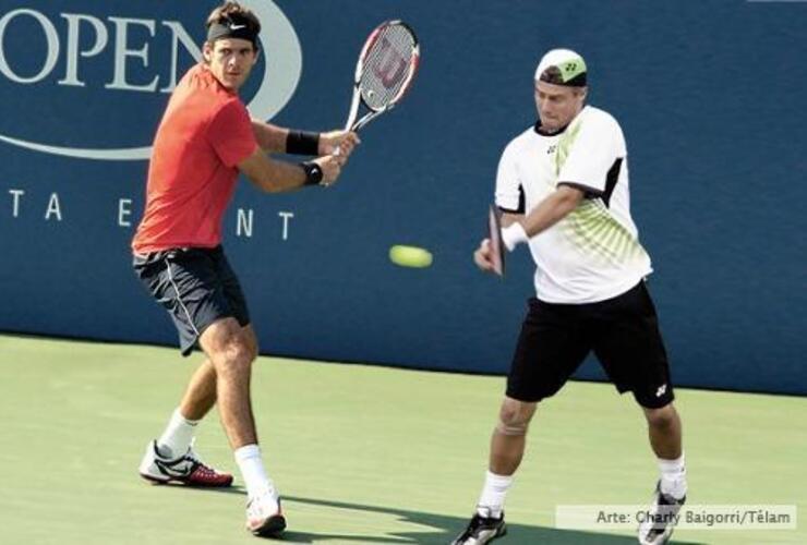 Imagen de EEUU: Del Potro perdió el primer set con Hewitt por la segunda ronda