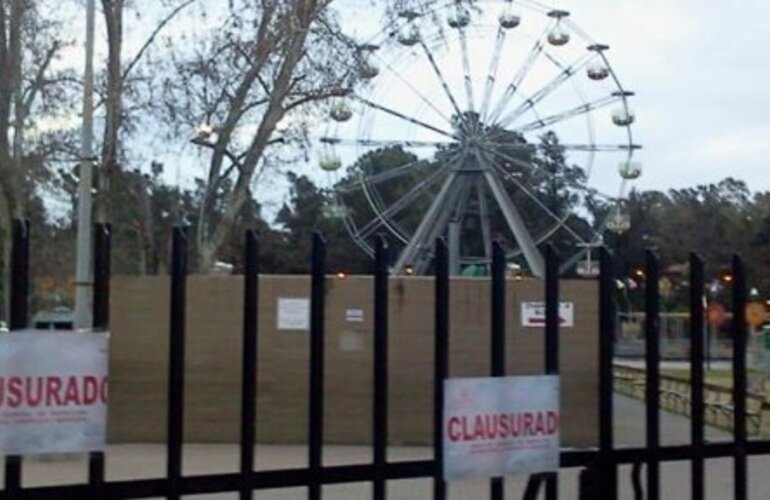 Por ahora el parque sigue clausurado