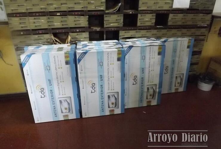 Nueva entrega de decodificadores en la Sucursal de Correo Argentino Arroyo Seco