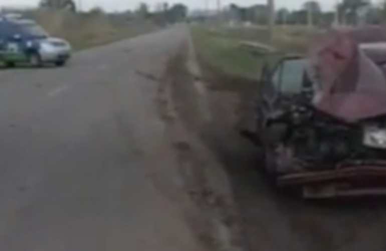 As&iacute; qued&oacute; el Renault 18 despu&eacute;s de la colisi&oacute;n.