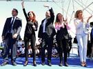 Imagen de A la moda: Furor en la web por las calzas de Cristina