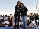 Imagen de A la moda: Furor en la web por las calzas de Cristina