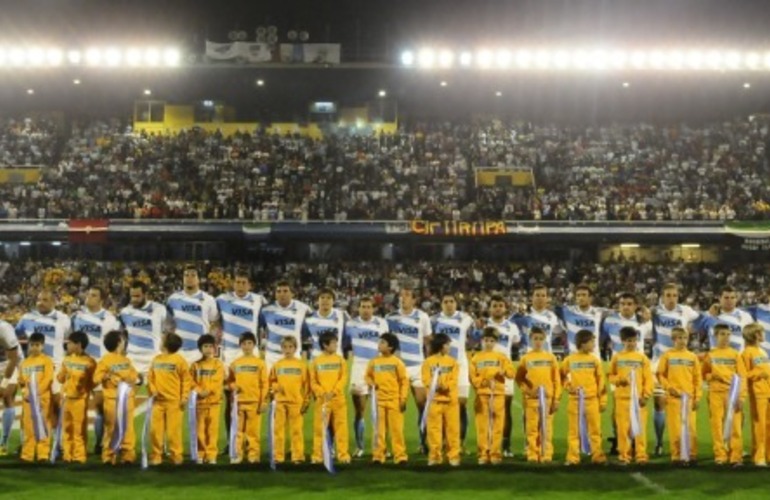 Como en 2012, Los Pumas vuelven a jugar en Arroyito. Foto: Leo Galletto - www.uar.com.ar