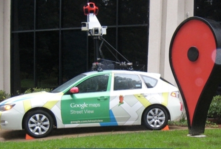 Imagen de Google Street View, llega a Rosario