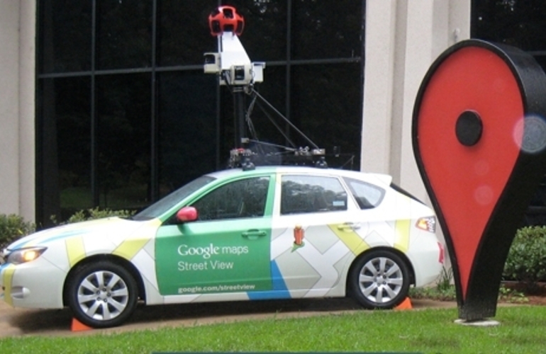 Imagen de Google Street View, llega a Rosario