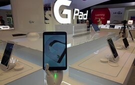 Imagen de LG present&oacute; su propia tablet