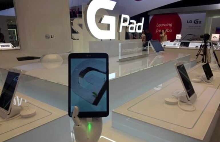 Imagen de LG present&oacute; su propia tablet