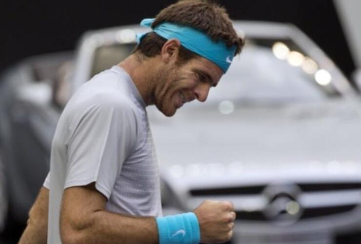 Del Potro debe enfrentarse con el ganador del encuentro de hoy entre Nicolás Almagro y Tomas Berdych. Foto: AP