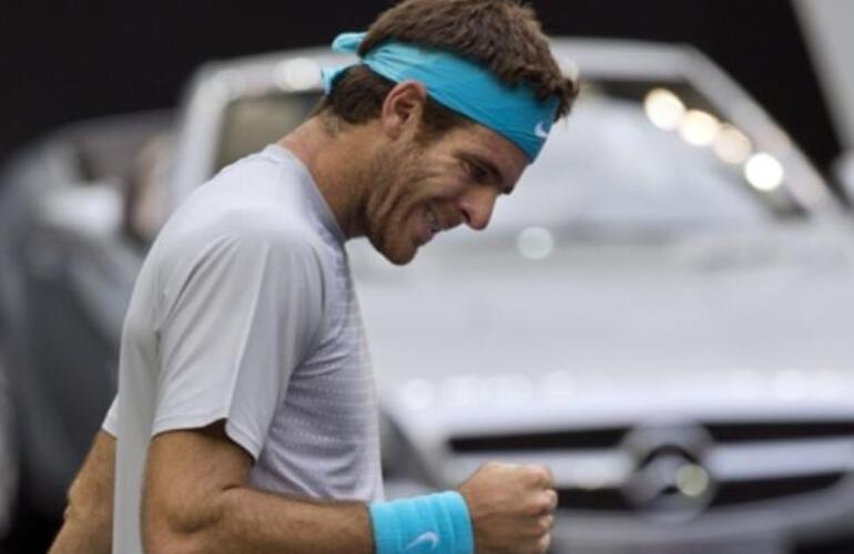 Del Potro debe enfrentarse con el ganador del encuentro de hoy entre Nicolás Almagro y Tomas Berdych. Foto: AP