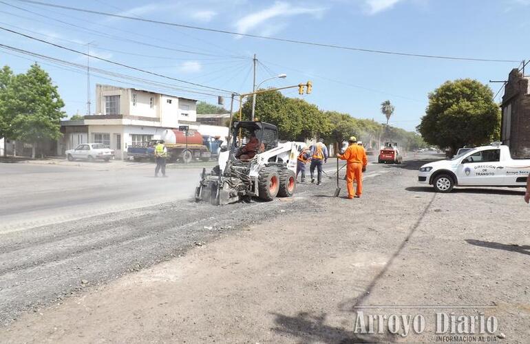 Las máquinas finalmente llegaron a Arroyo Seco