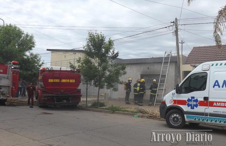 Imagen de Arroyo Seco: Incendio en una vivienda