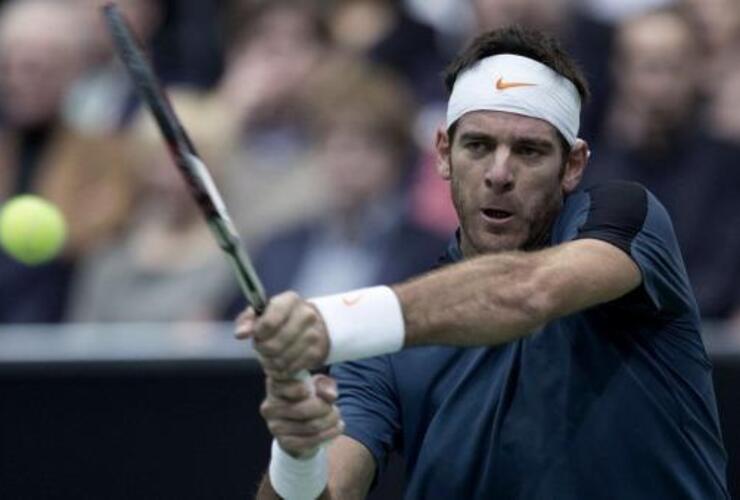 Imagen de Tenis: Tras la victoria en Basilea, Del Potro debuta en el Masters de París ante Cilic
