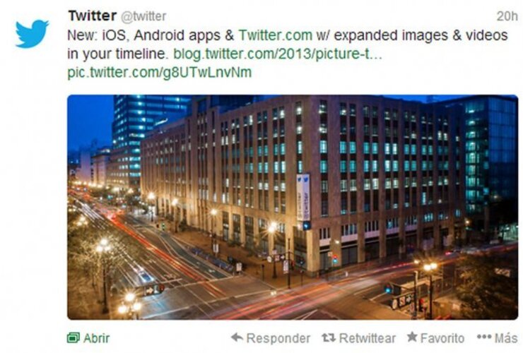 Imagen de Lo último: Twitter le da más lugar a las fotos y se acerca a Facebook