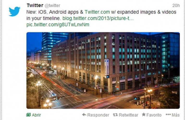 Imagen de Lo último: Twitter le da más lugar a las fotos y se acerca a Facebook