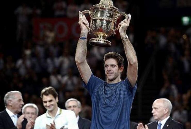 Imagen de Tenis: Del Potro desdramatizó la derrota con Federer: "Me ganó bien, hizo todo bien"