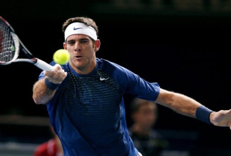 Imagen de Tenis: Del Potro le ganó a Gasquet en Londres