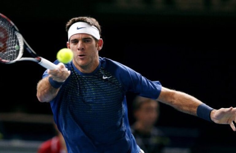 Imagen de Tenis: Del Potro le ganó a Gasquet en Londres