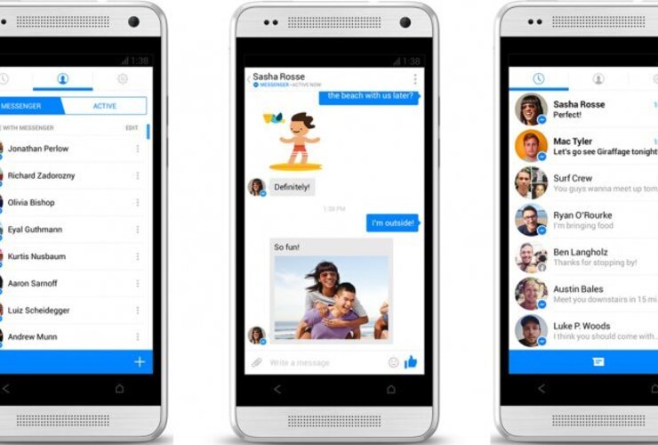 Imagen de Novedades: Facebook prepara un nuevo Messenger para dar batalla a WhatsApp