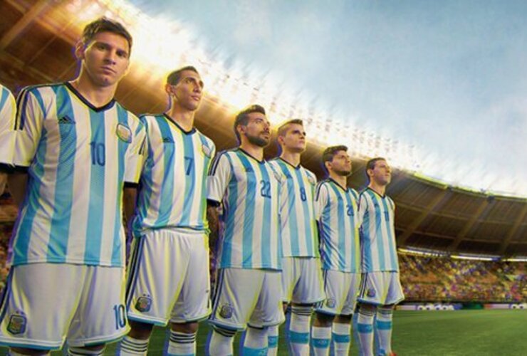 Imagen de Mundial 2014: Presentaron la camiseta de la Selección Argentina