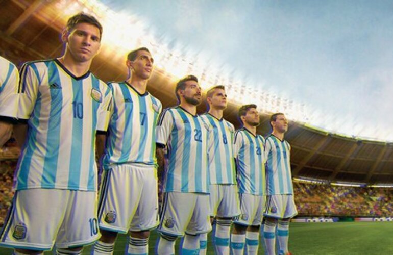 Imagen de Mundial 2014: Presentaron la camiseta de la Selección Argentina