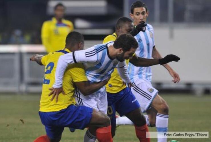 Imagen de La Selección Argentina igualó con Ecuador en la gira por Estados Unidos