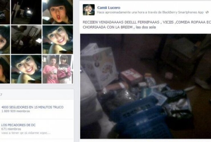 Imagen de Córdoba: Detuvieron a los saqueadores que publicaron imágenes del botín en sus cuentas de Facebook