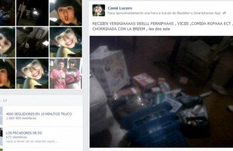Imagen de C&oacute;rdoba: Detuvieron a los saqueadores que publicaron im&aacute;genes del bot&iacute;n en sus cuentas de Facebook