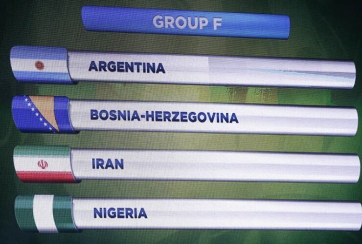Imagen de Bosnia, Irán y Nigeria serán los rivales de Argentina en el Mundial Brasil 2014