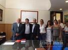 El gabinete municipal completo junto al intendente Darío Gres