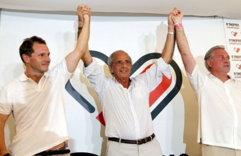 Imagen de D'Onofrio asume oficialmente como presidente de River