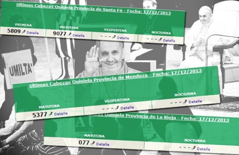 Imagen de En tres quinielas sali&oacute; a la cabeza la edad del Papa