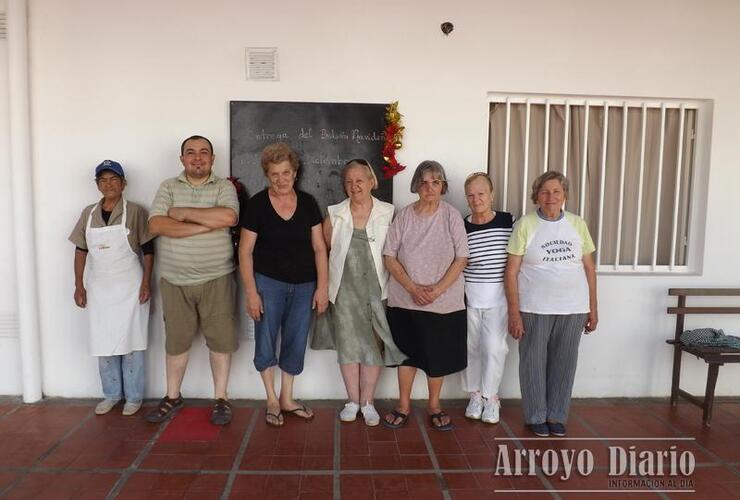 Algunos de los integrantes de Caritas Arroyo Seco