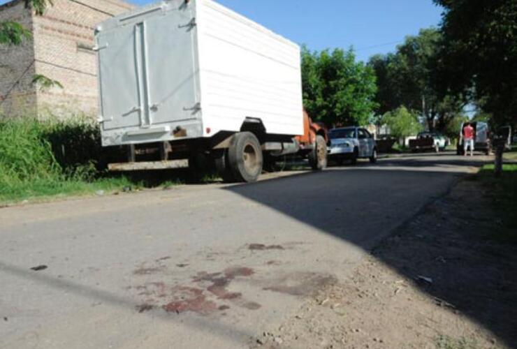 El escenario. Filiberto y Ezeiza, donde mataron a Luis Cabrera en un Renault 9, detrás del Mercado de Fisherton