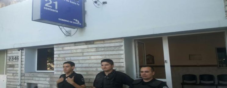 El frente de la comisar&iacute;a este viernes a la ma&ntilde;ana.