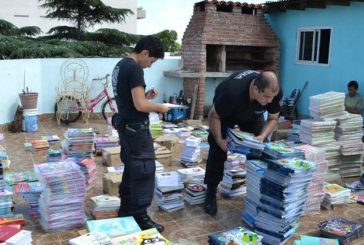 Imagen de Seis detenidos: Desbaratan una banda que falsificaba libros